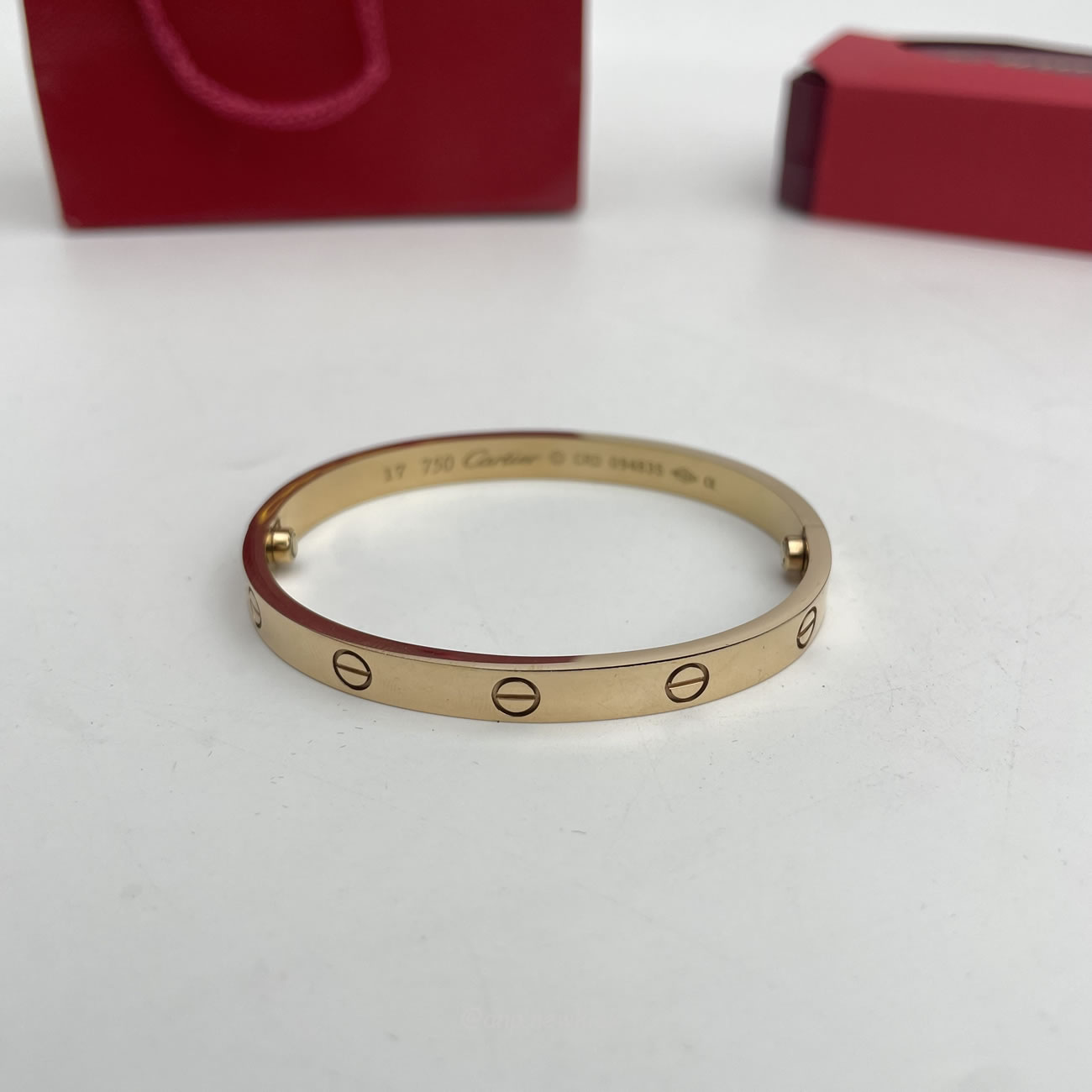 Cartier 18k Love Bracelets Gold Silver Rosegold (11) - newkick.vip